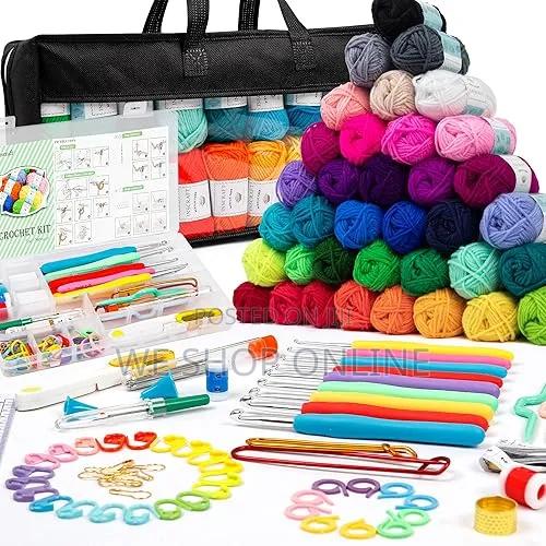 113 Piece Crochet Kit With Yarn Set - thumbnail 2