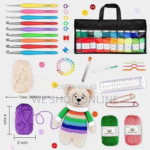 113 Piece Crochet Kit With Yarn Set - thumbnail 3