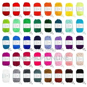 113 Piece Crochet Kit With Yarn Set