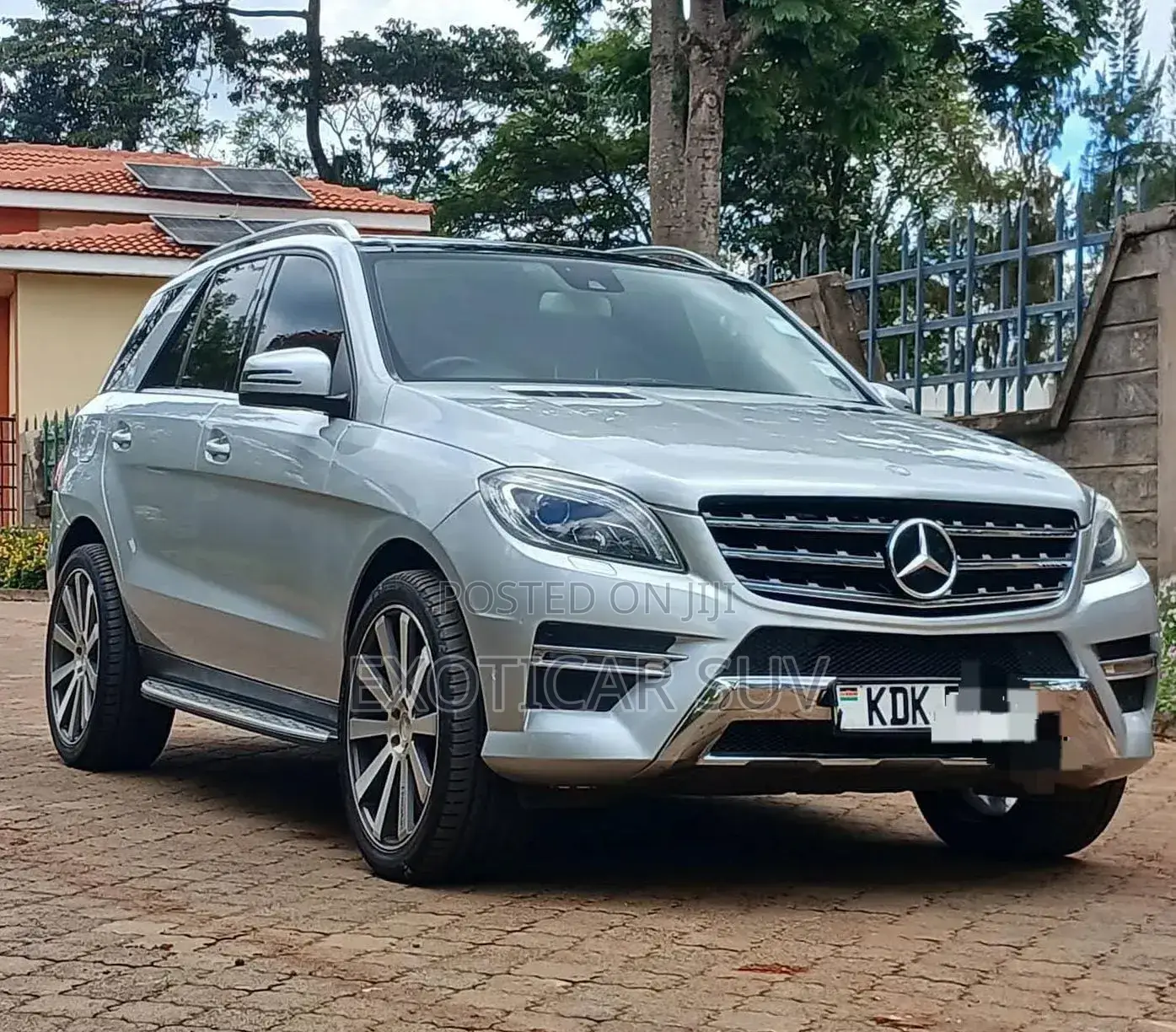 Mercedes-Benz M Class 2014 Silver