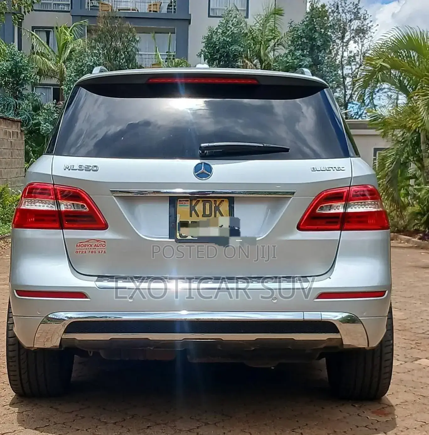 Mercedes-Benz M Class 2014 Silver