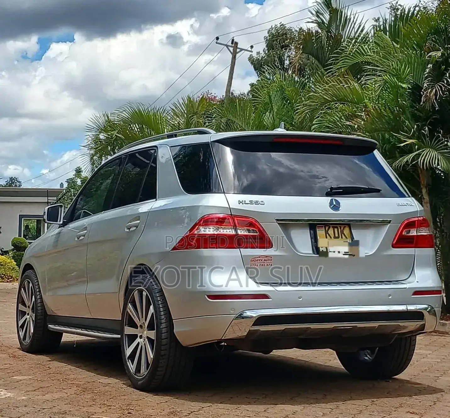 Mercedes-Benz M Class 2014 Silver