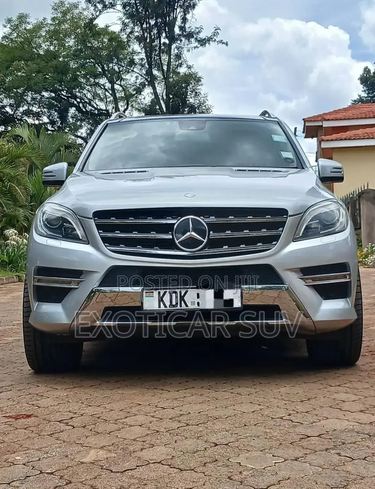 Mercedes-Benz M Class 2014 Silver