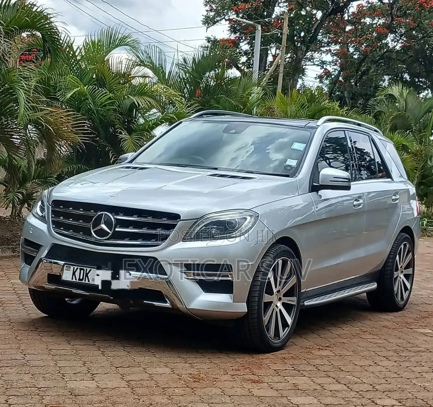 Mercedes-Benz M Class 2014 Silver