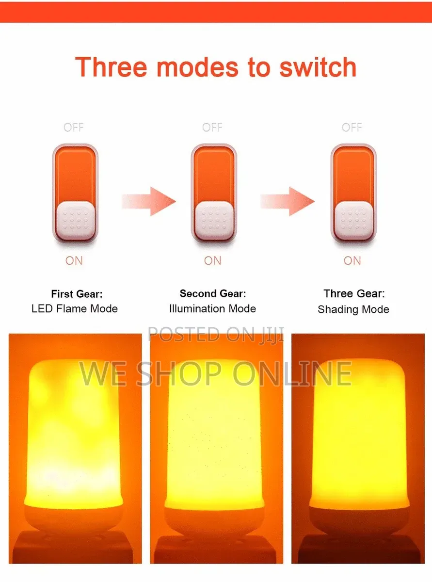 Led Flame Effect Light Bulbs