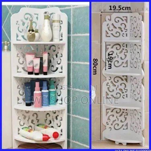 4 Tier Multipurpose Corner Decor Shelf/Stand