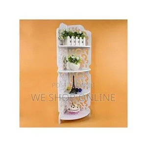 4 Tier Multipurpose Corner Decor Shelf/Stand