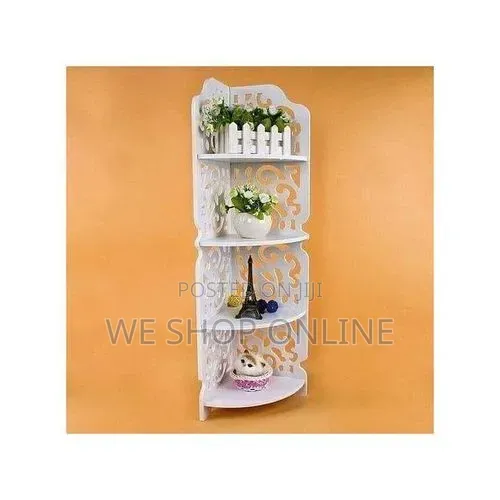 4 Tier Multipurpose Corner Decor Shelf/Stand
