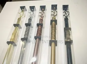 Sleek Adjustable 3m Curtain Rod