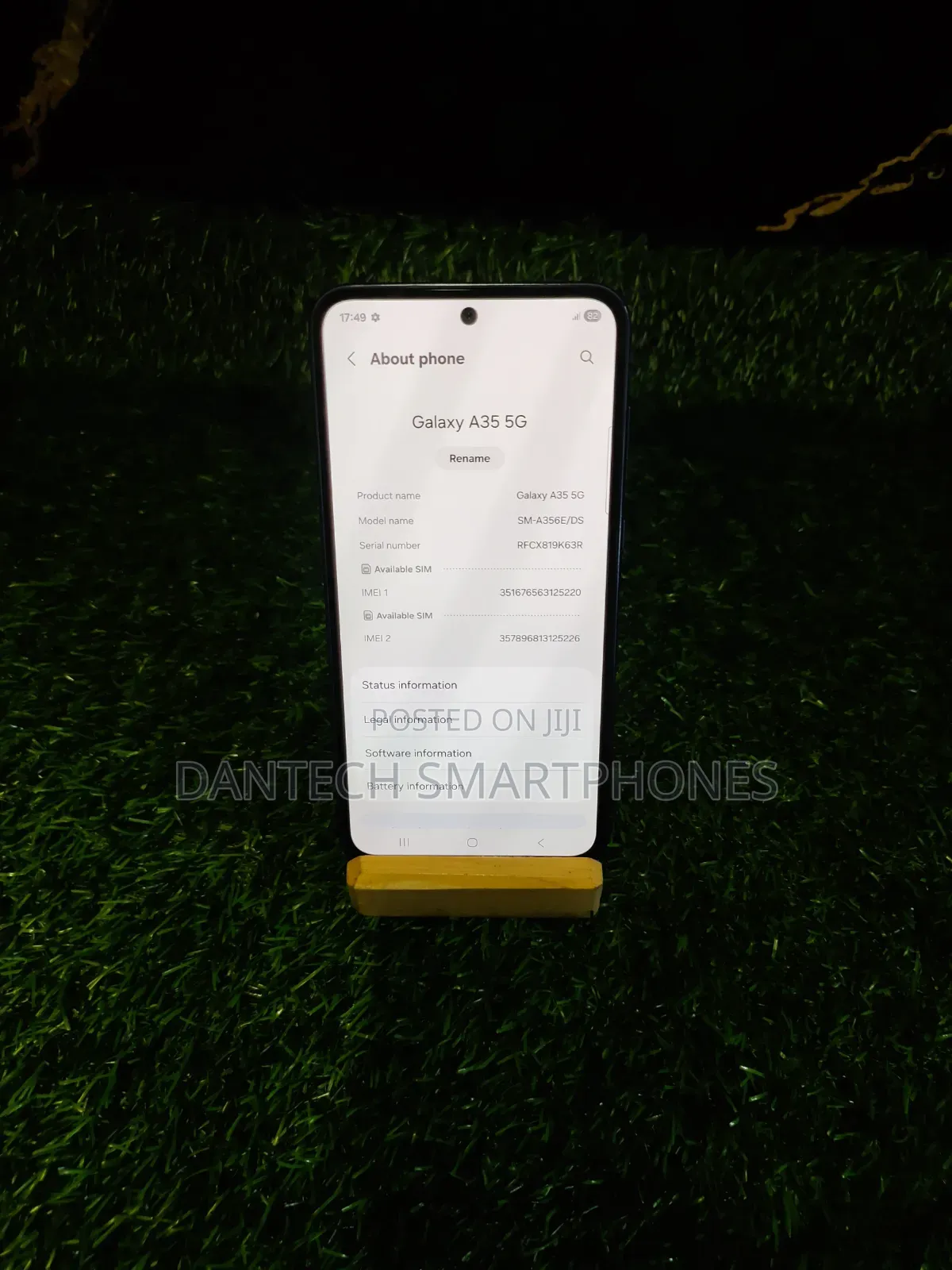 Samsung Galaxy A35 256 GB Black