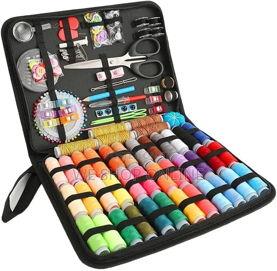 200 Pieces Portable Household Sewing Box Set