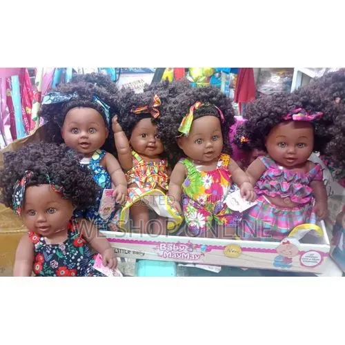 Black Doll African Girl Toy for Kids With Cry Sounds