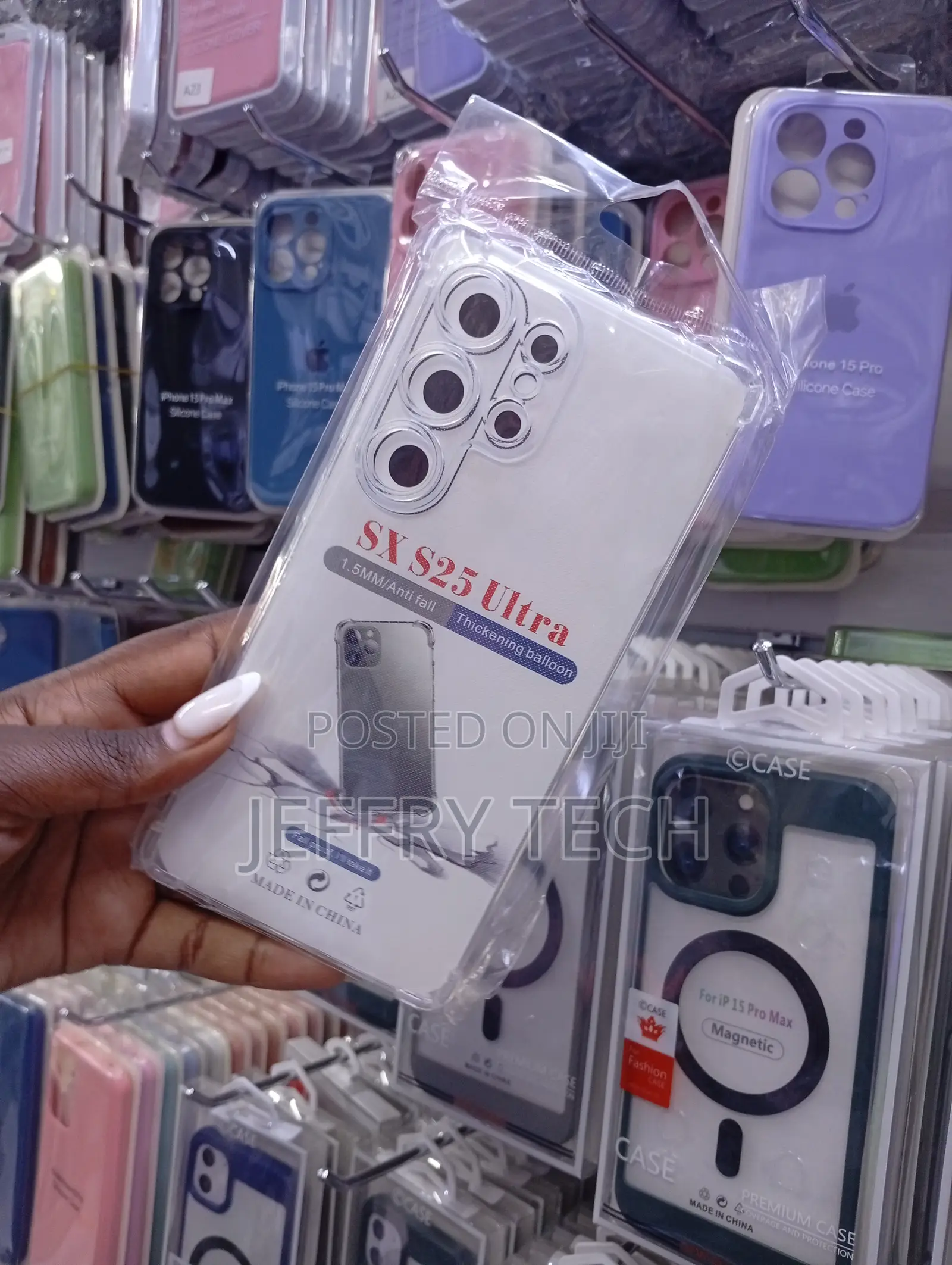 Tpu Soft Back Phone Clear Case for Samsung Galaxy S25 Ultra .