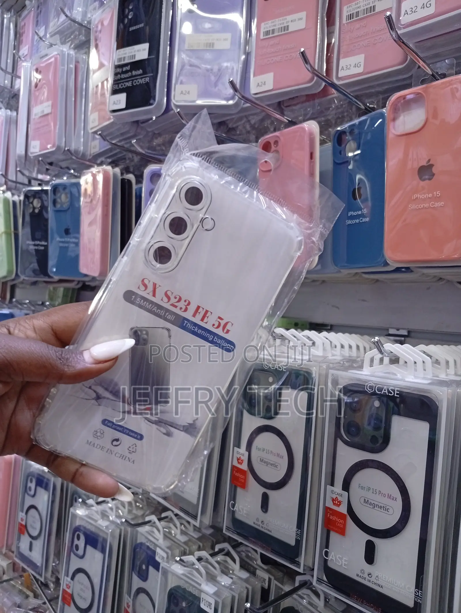 For Samsung Galaxy S23 Fe Ultra Thin Clear Phone Case Soft .Fe