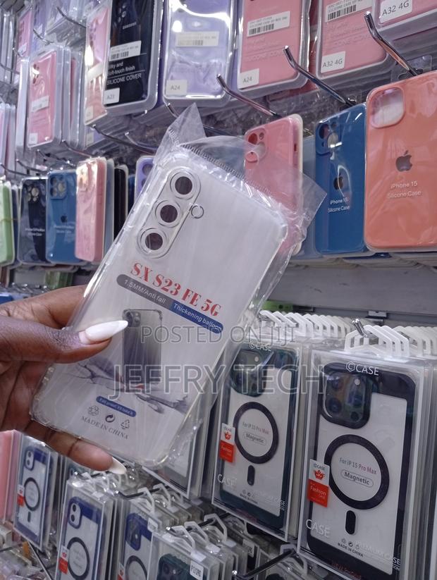 For Samsung Galaxy S23 Fe Ultra Thin Clear Phone Case Soft .Fe - thumbnail 2