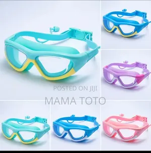 Antifog Kids Swimming Goggles With Earplugs
