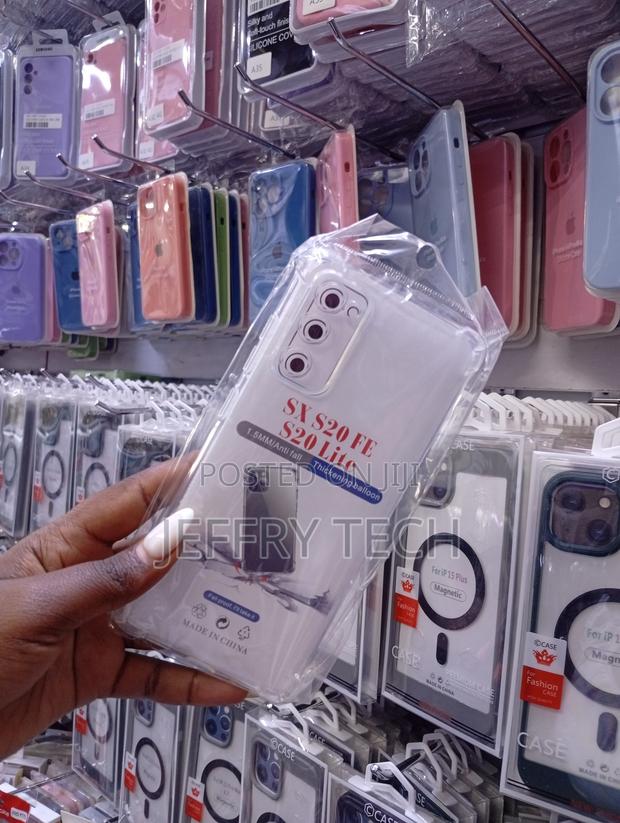 Samsung Galaxy S20 Fe Inch Back Cover With Edges Clear Cover . - thumbnail 2