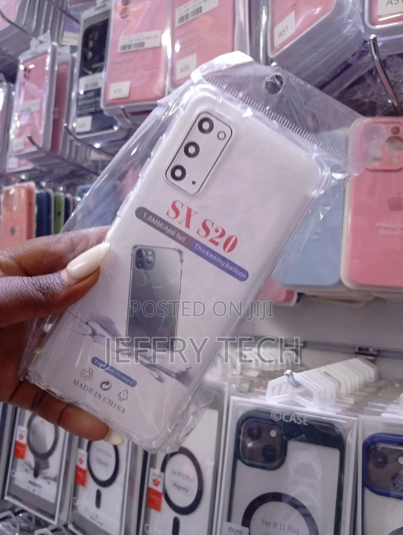 দরজ
For Samsung S20 Premium Silicone Case Crystal Clear So