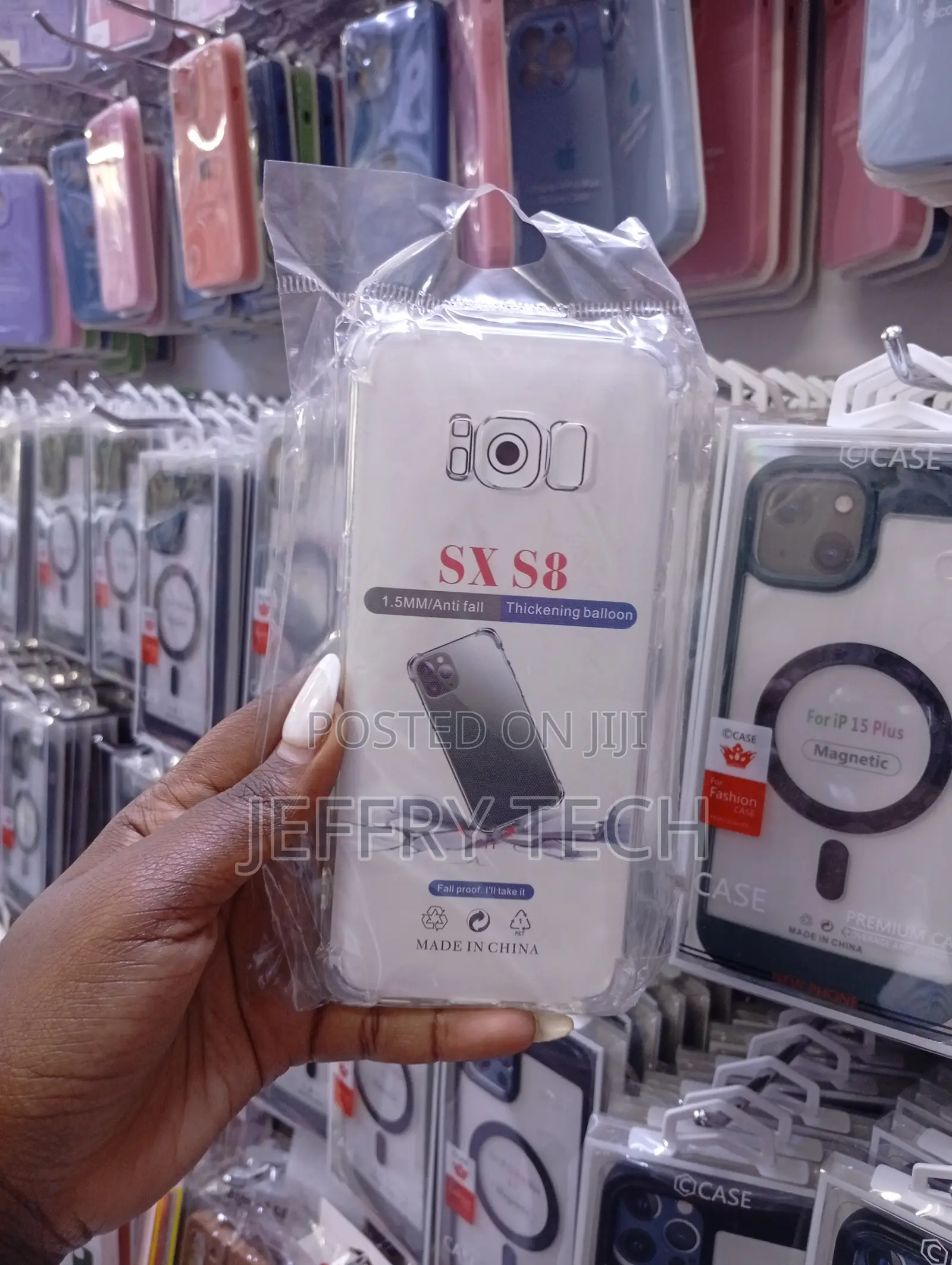 Samsung Galaxy S8 (5.8") S8 Plus (6.2") / S8+ Cover Clear .