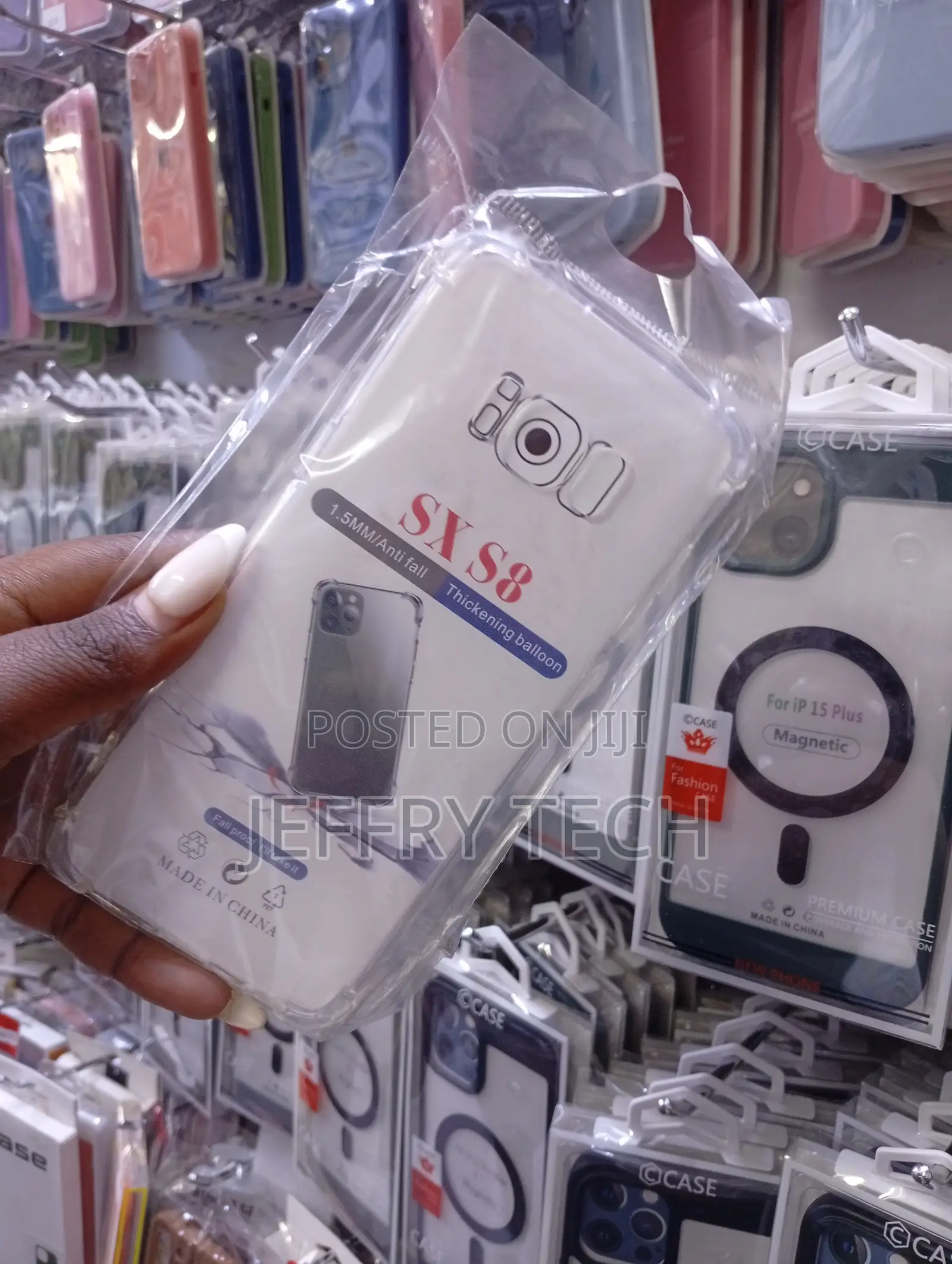 Samsung Galaxy S8 (5.8") S8 Plus (6.2") / S8+ Cover Clear .
