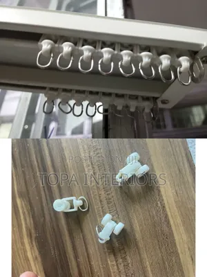 Interior Channel Double Wheeled Plastic Curtain Runners