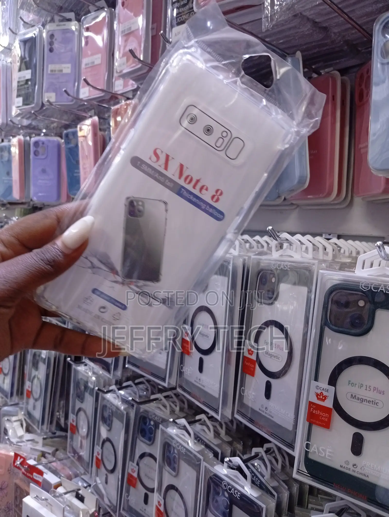 Case/Silikon Bening Transparan Samsung Note 8
