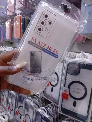 Amazon.Eg Samsong Galaxy A72 Case Cover Transparent Tpu New
