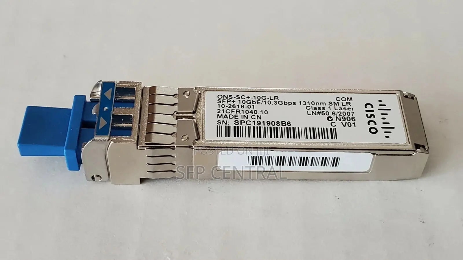 Cisco Ons-Sc+-10g-Lr Transceiver Module 10-2618-01