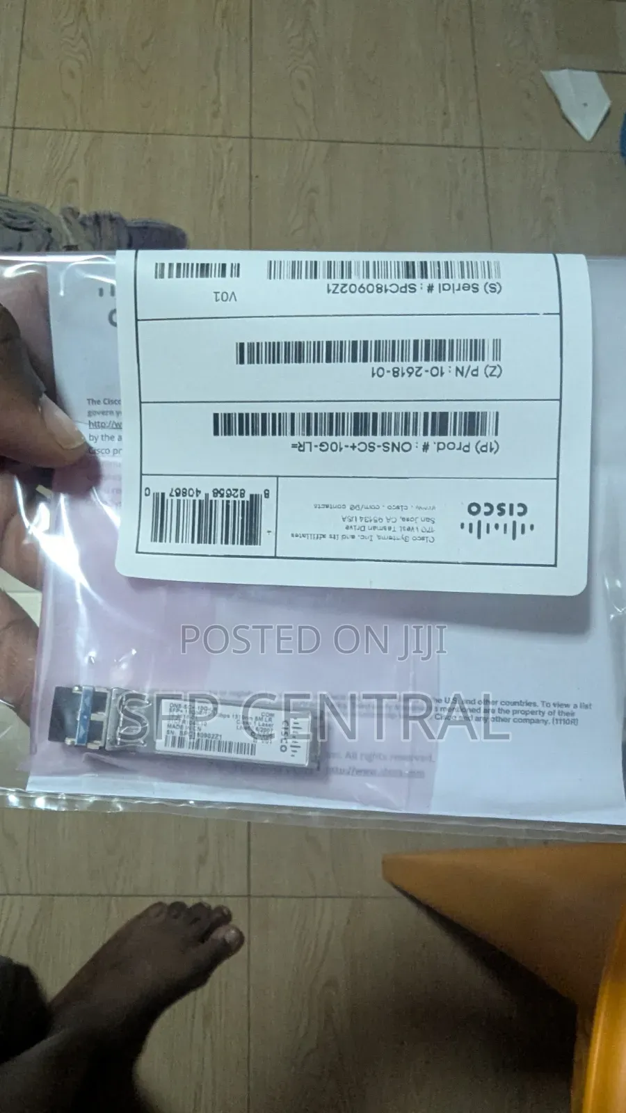 Cisco Ons-Sc+-10g-Lr Transceiver Module 10-2618-01