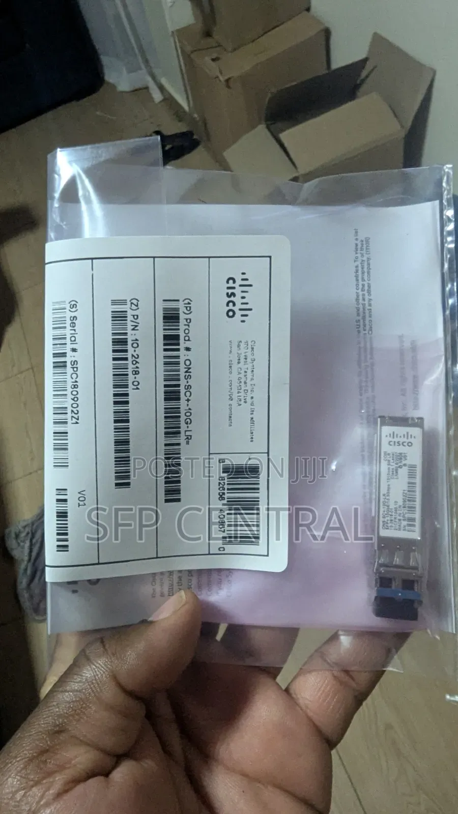 Cisco Ons-Sc+-10g-Lr Transceiver Module 10-2618-01
