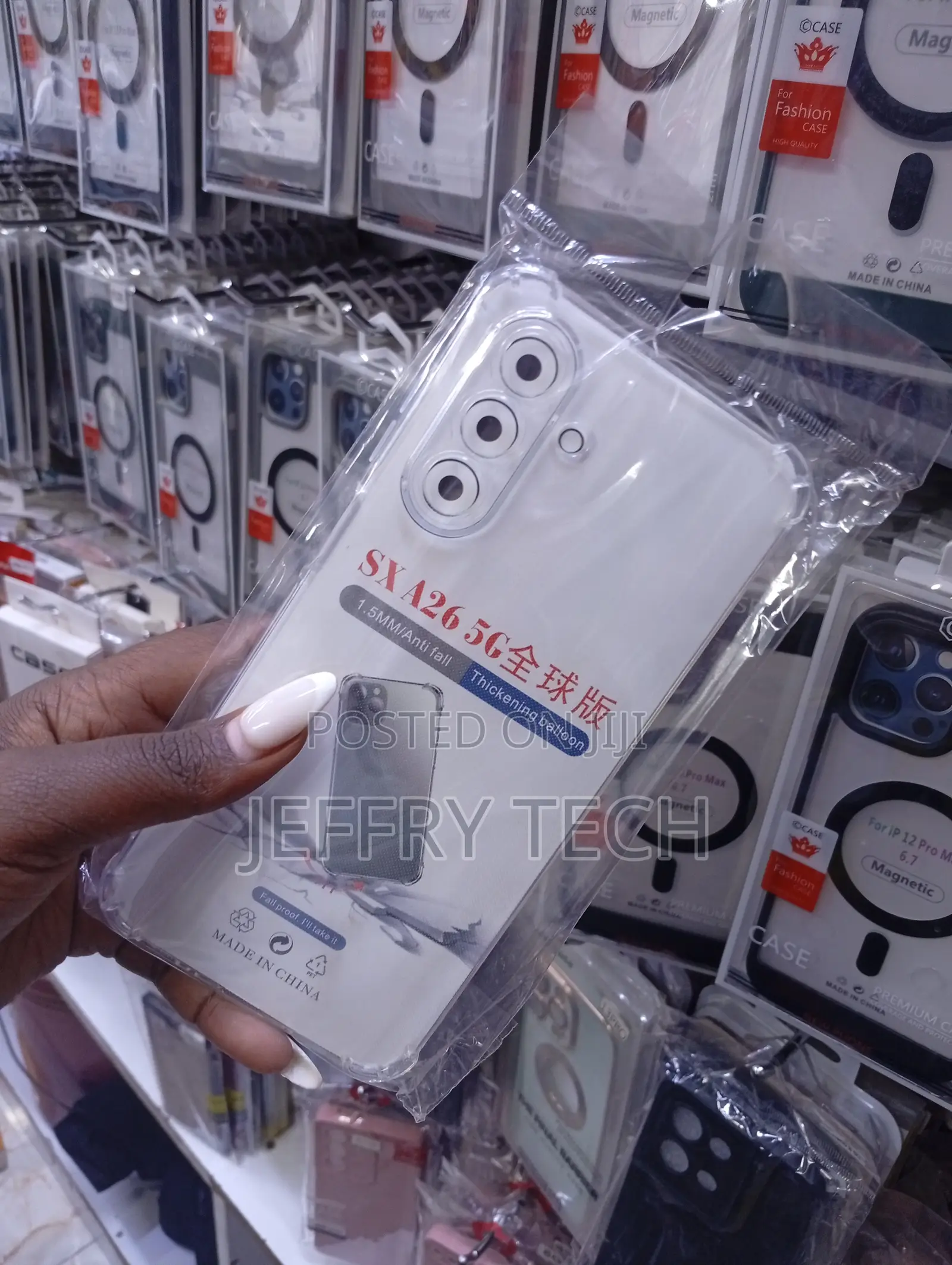 দরজfor Samsung Galaxy A26 5g Ultra Thin Clear Phone Case Soft .