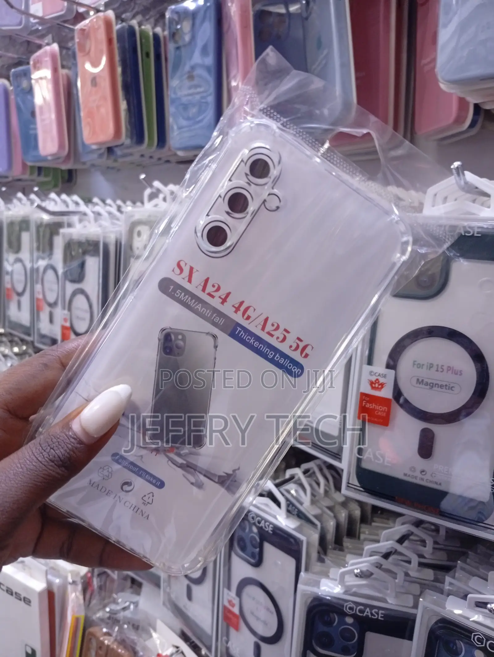 দরজ for Samsung Galaxy A24 4g / Samsung Galaxy A25 Ultra Clear Case