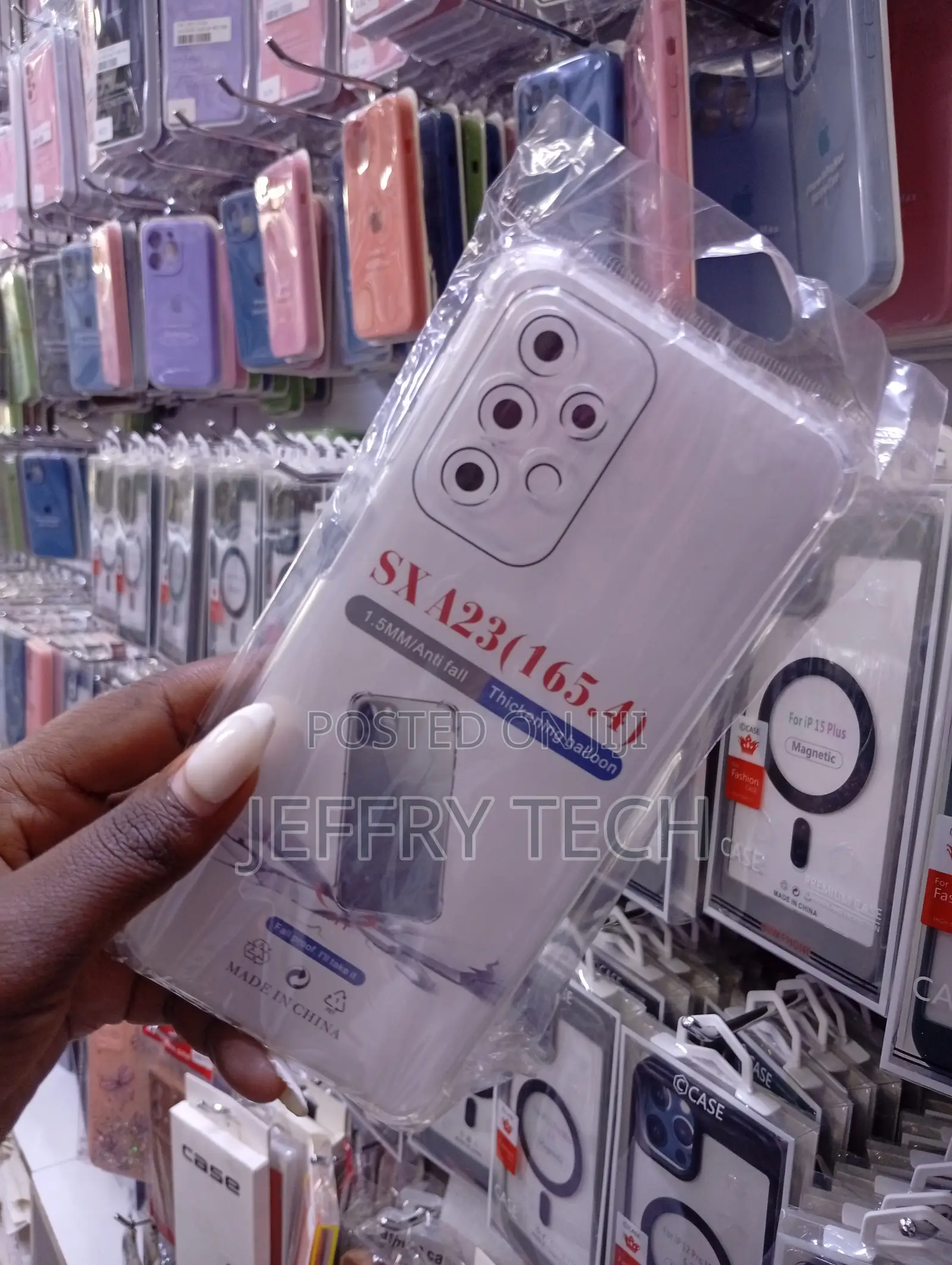 Daraz.Com. Samsung Galaxy A23 Premium Silicone Case Crystal Clear Soft