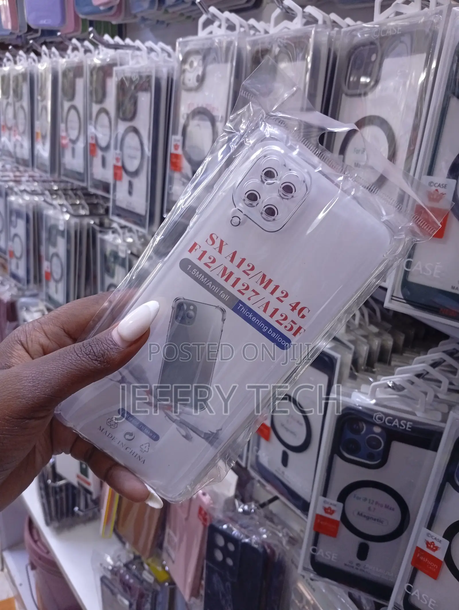 দরজ Transparent Back Cover for Samsung A12 / M12 | Daraz