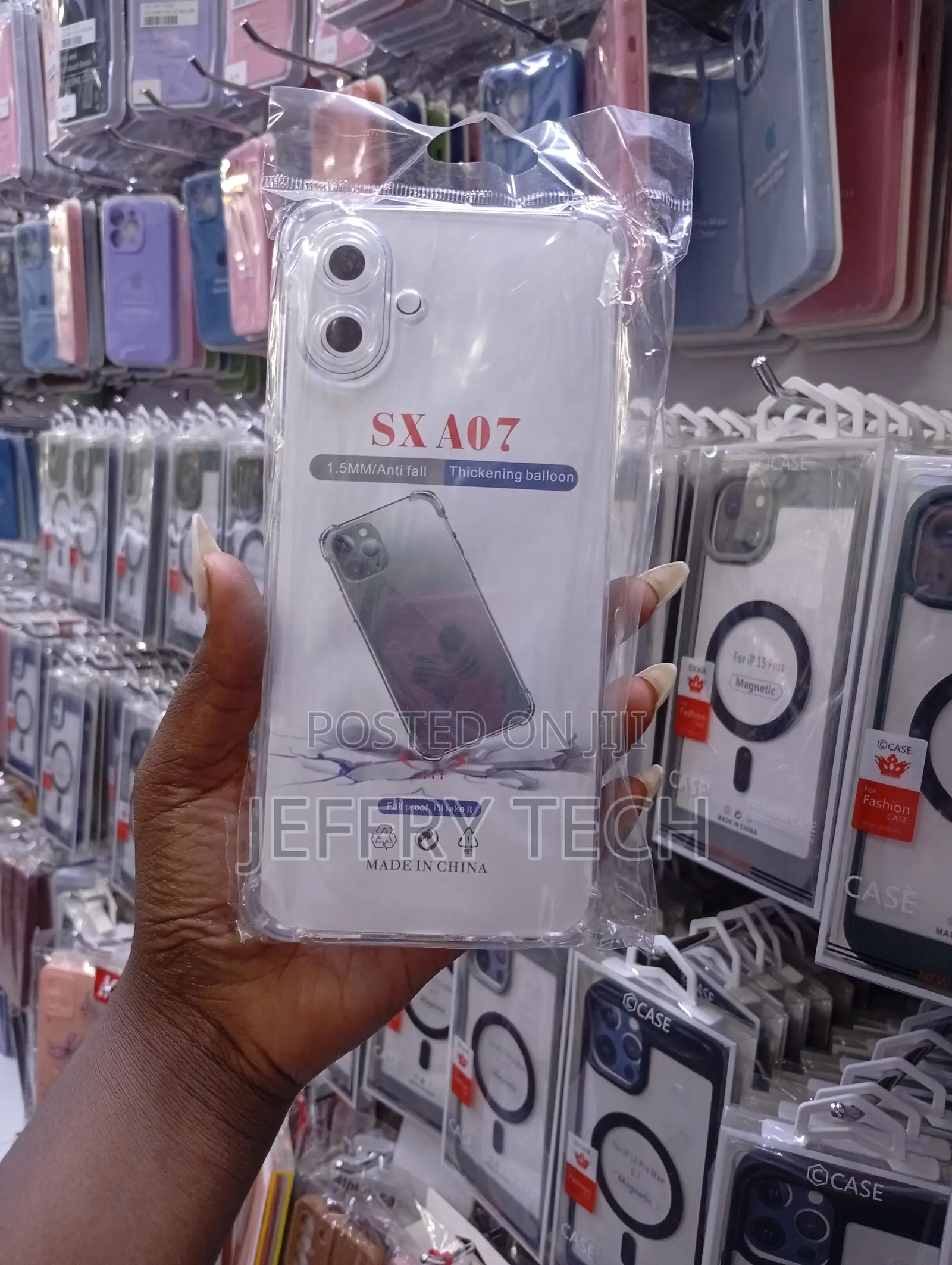 দরজ for Samsung A07 Premium Silicone Case Crystal Clear Soft