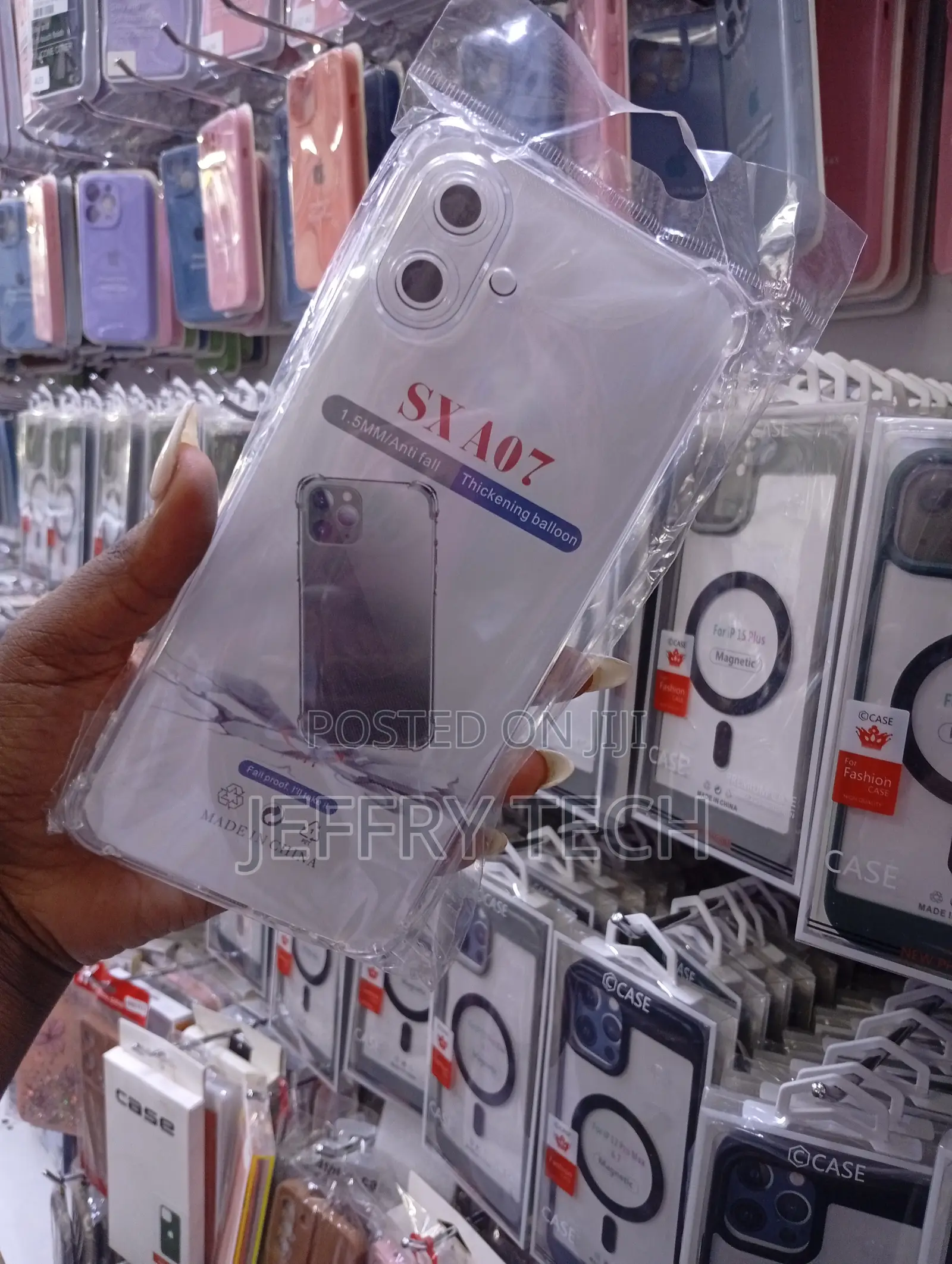 দরজ for Samsung A07 Premium Silicone Case Crystal Clear Soft