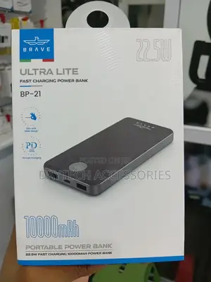 Brave 10000mah Slim Power Bank 22.5w Fast Charging