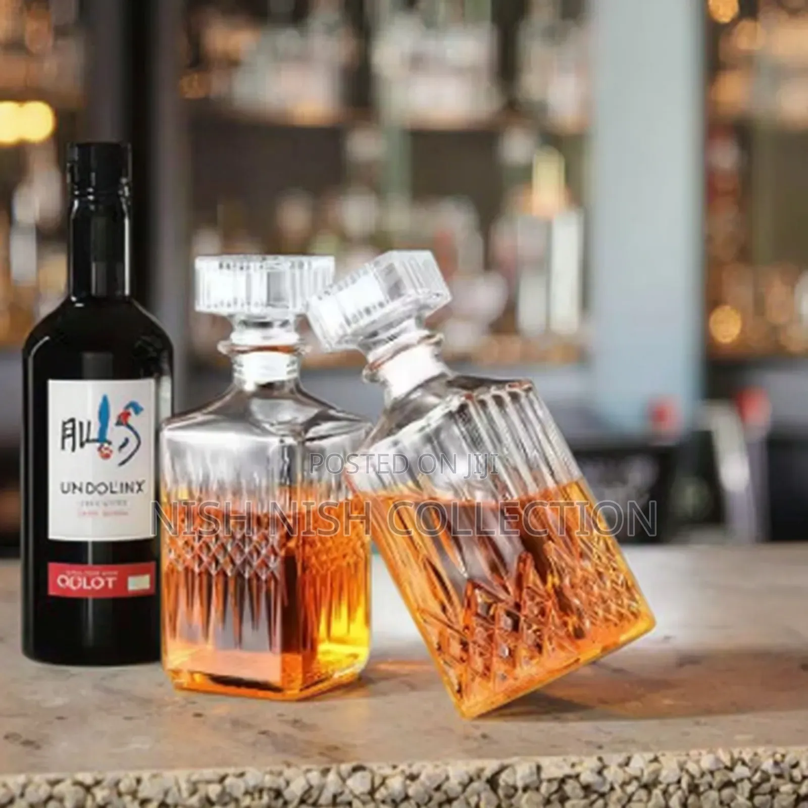 Chalice Decanter Clear