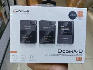 Comica Audio Boomx-D Pro D2 Ultracompact 2-Person Wireless Microphone.