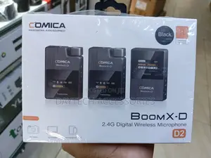 Comica Audio Boomx-D Pro D2 Ultracompact 2-Person Wireless Microphone.