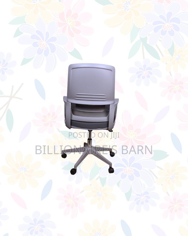 Ergonomic Mesh Office Chair Mid Back Lumbar Support Durable Solution - thumbnail 3