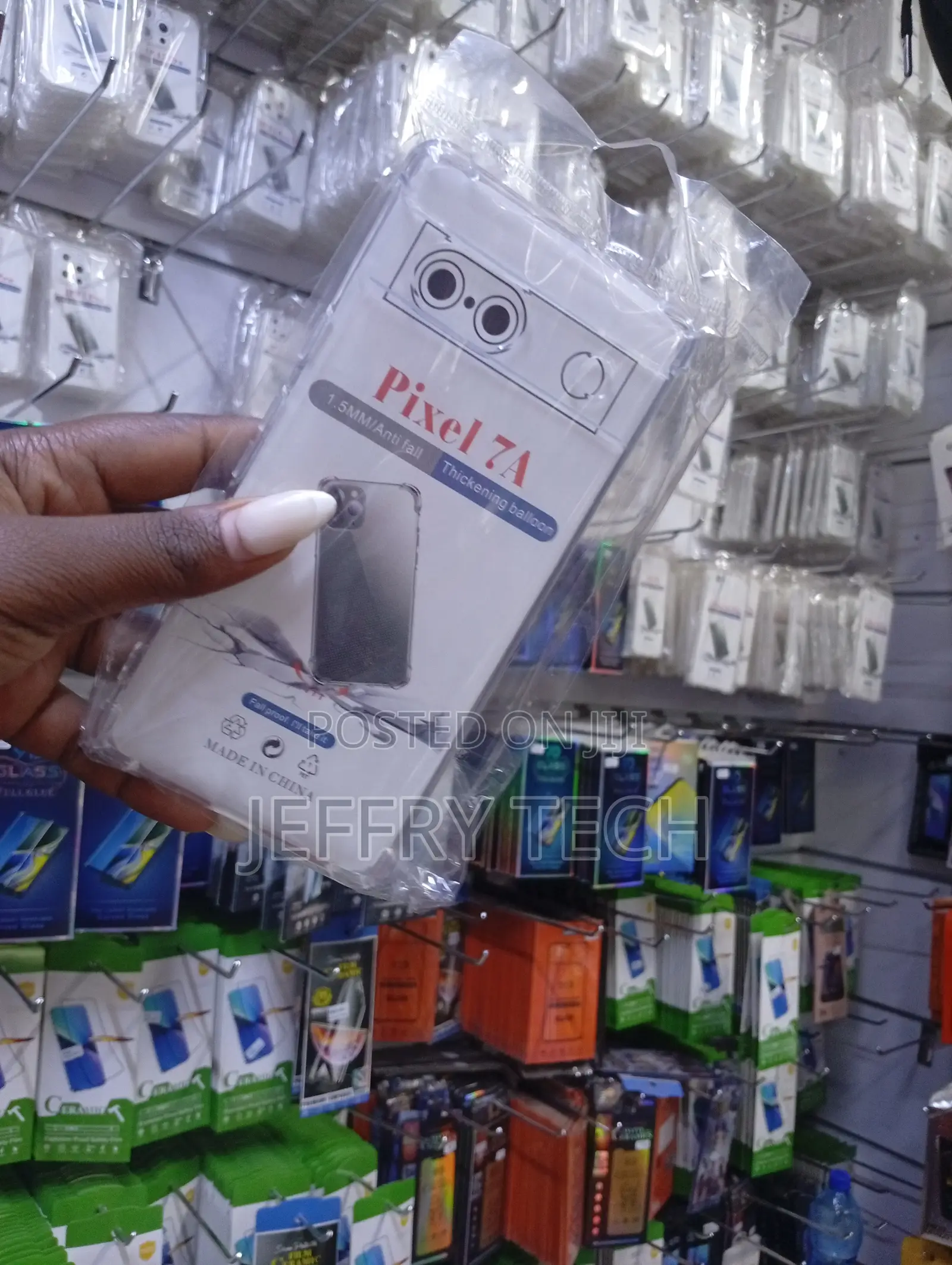 Daraz Crystal Clear Back Case for Google Pixel 7 7a 7 Pro Clea Shock .