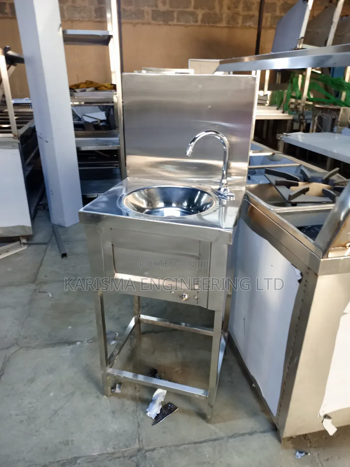 Hygienic Knee Tap Wash Station