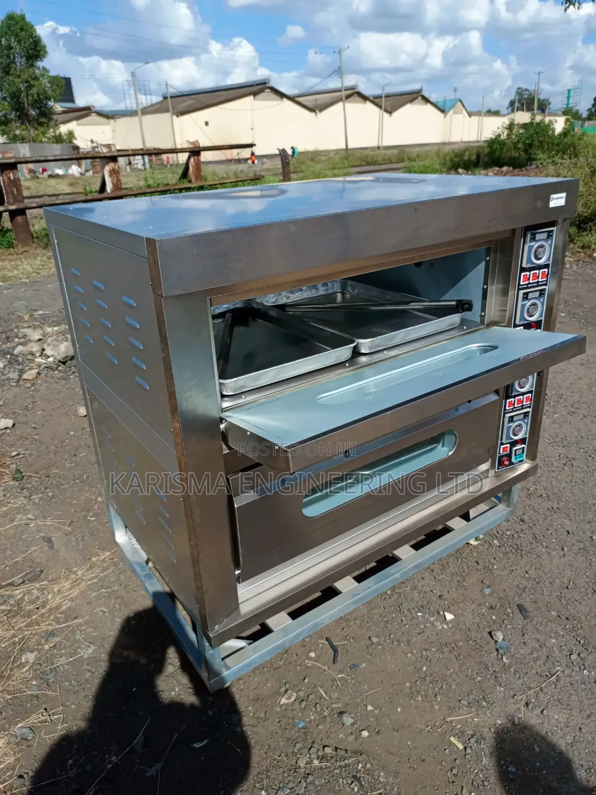 Deck 4-Tray Commercial Industrial Oven