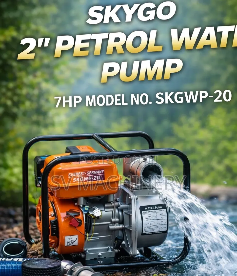 Heavy Duty 2" Petrol Water Pump
