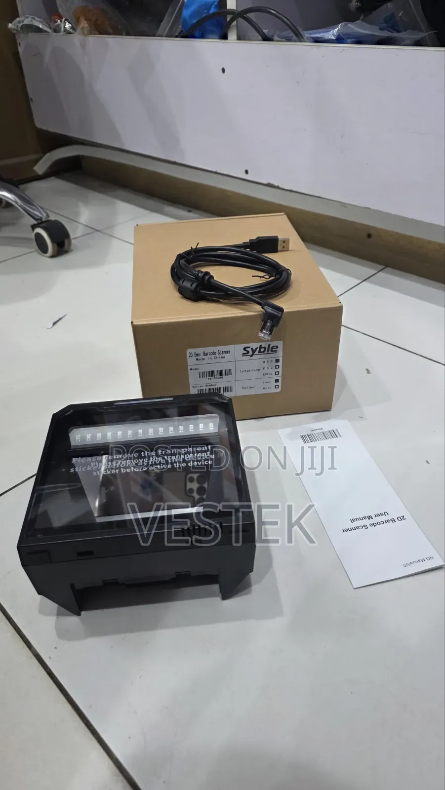 Xb-8808g Auto-Sensing Barcode Scanner – Desktop 2d Scanner