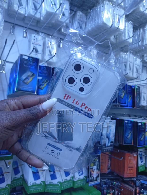 দরজfor Apple iPhone 16 Pro Shockproof Transparent Liquid - thumbnail 2
