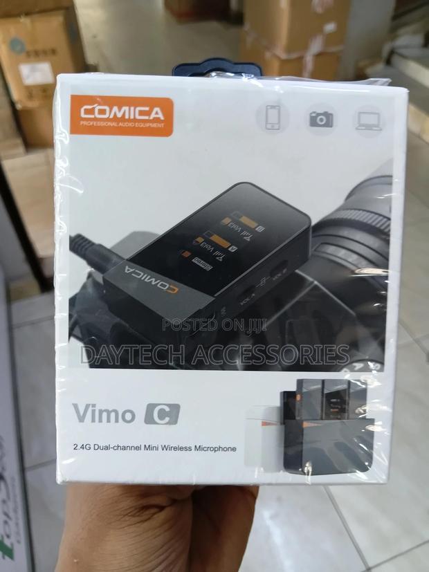 Comica Vimo C3 Dual-Channel Wireless Lavalier Microphone System. - thumbnail 2