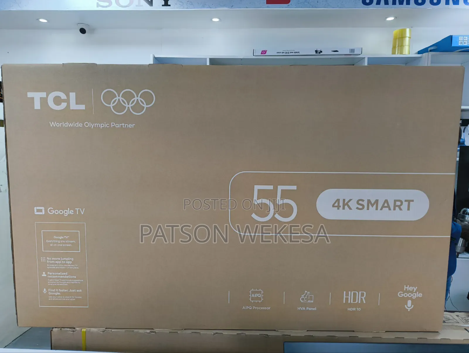 TCL V6d 55 Inch Direct Led HDR Smart Tv (2026)