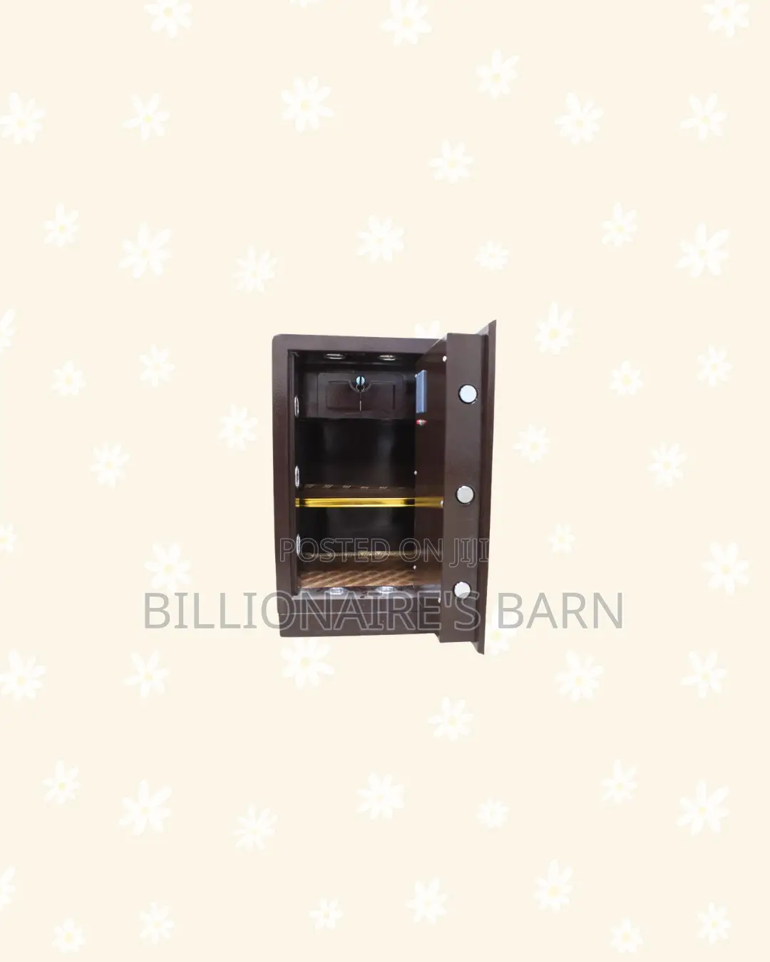 Fireproof Biometric Safe 80 Kg Large Capacity Plus Electronic Keypad